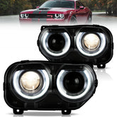 VLAND LED Headlights For Dodge Challenger 3th Gen 2015-2024